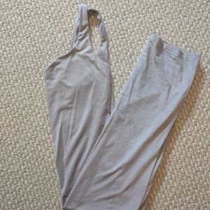 Faux suede, tight midi dress in Lilac